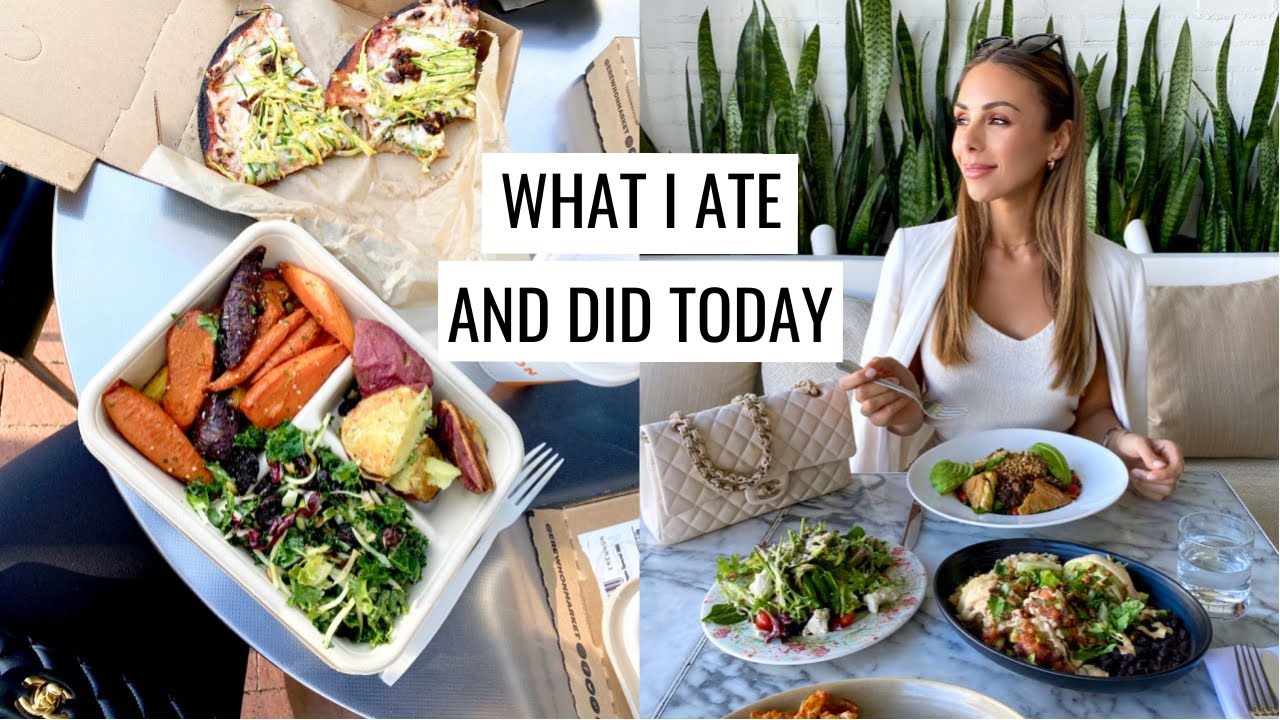 WHAT I ATE & DID TODAY IN LA | Annie Jaffrey