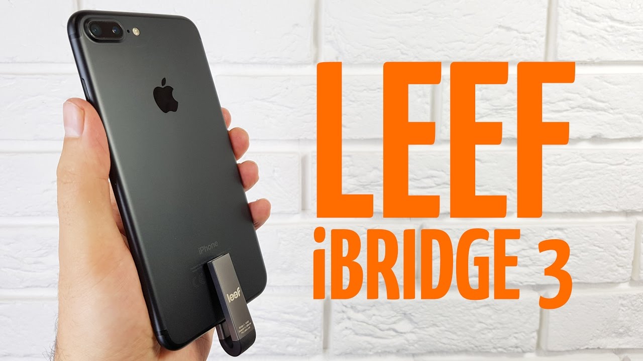 Leef iBridge 3 - флешка для iOS - iPhone и iPad