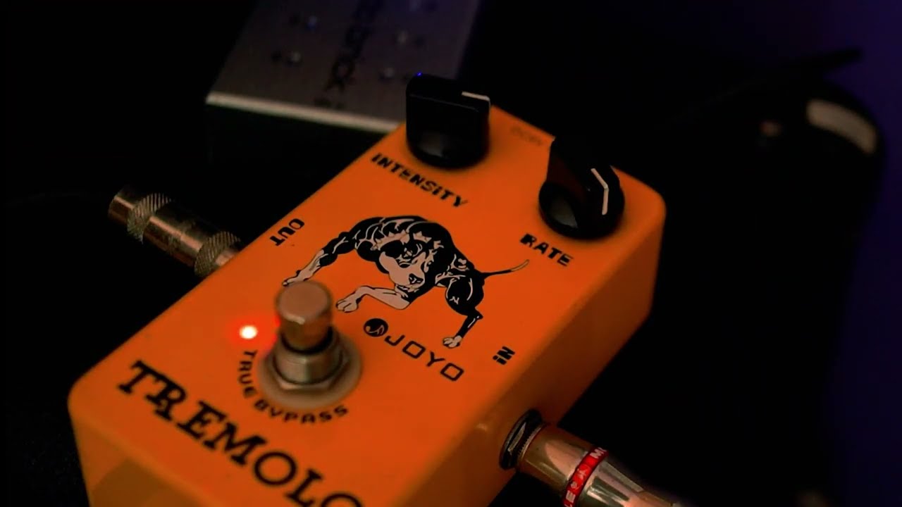 Pedal Joyo Tremolo: Opción buena, bonita y barata