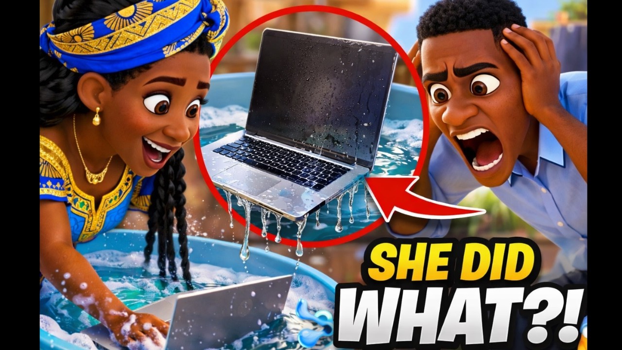 She Washed Her Husband&rsquo;s Laptop&hellip; Then Lost Everything  Nigerian Movie Story