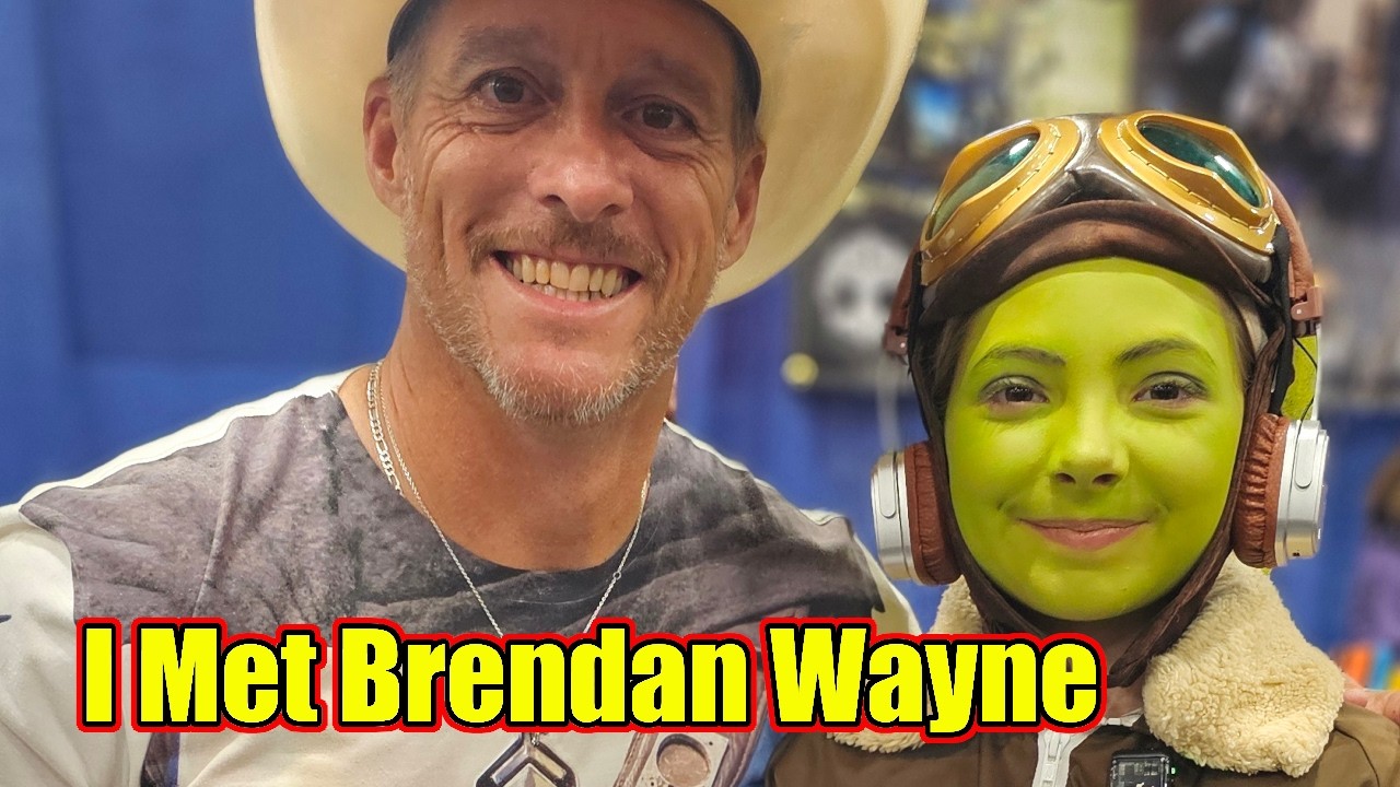 Brendan Wayne Is the REAL Mandalorian | Din Djarin Suit Actor Revealed | Rhode Island Comic Con