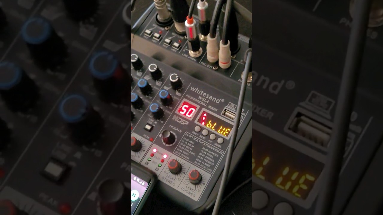 Bluetooth Audio Mixer #audiomixer #whitesandmixer #audiointerface #Bluetooth