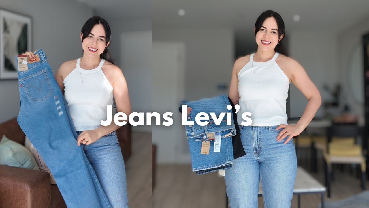 CALÇA jeans LEVI'S | RIBCAGE RETA, 501, MOM JEANS