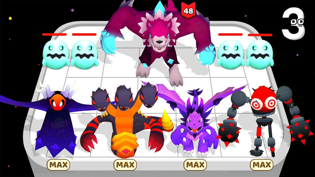 MONSTER MERGE 3D - Битвы Слияния ★ Эволюция Покемонов-монстров (P3)