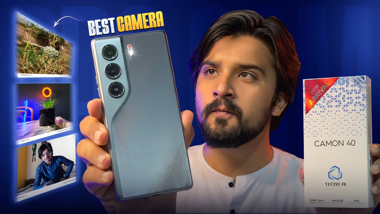 Tecno Camon 40 Unboxing & Camera Test | Better than Camon 40 Pro!