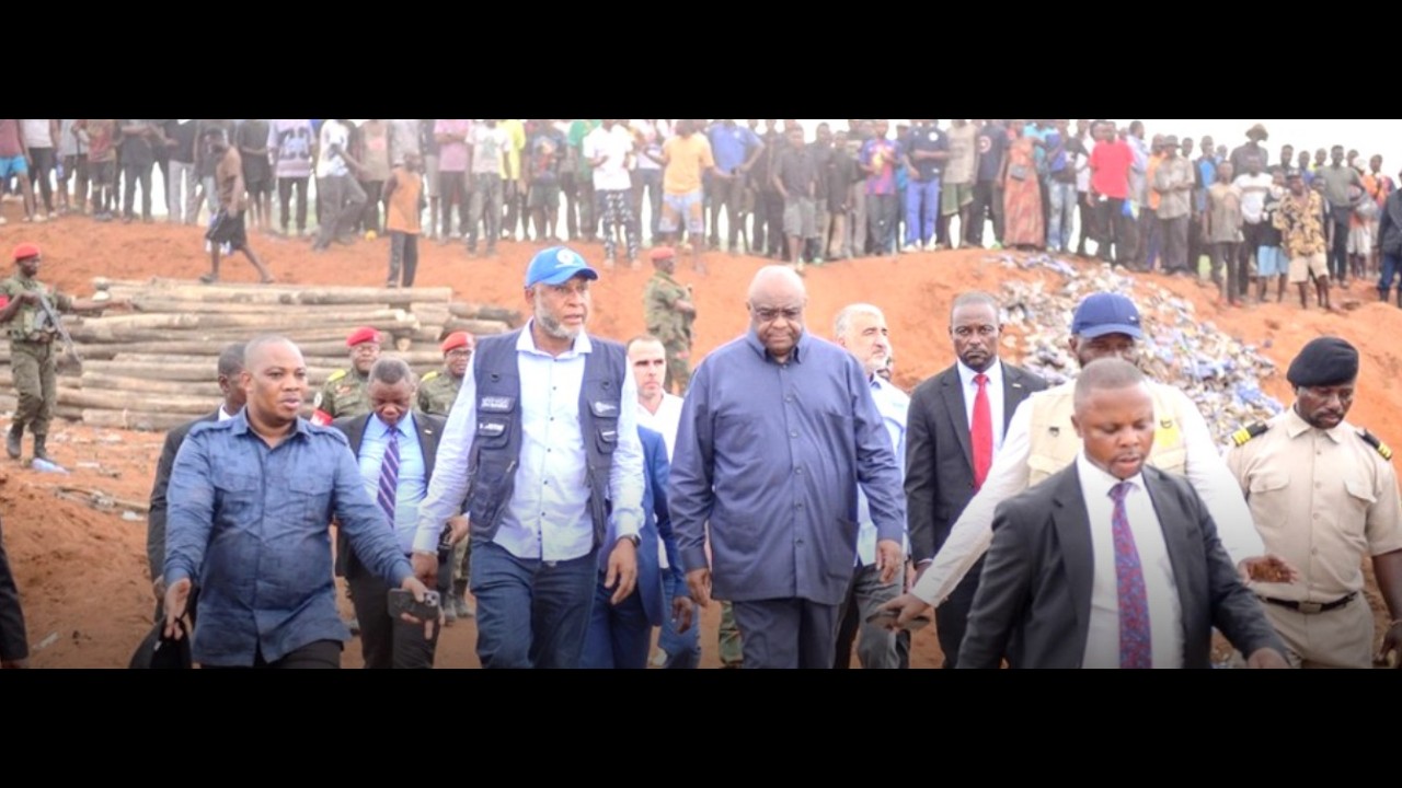 Kinshasa : Jean-Pierre Bemba constate l'obstruction critique du chenal de Kingabwa