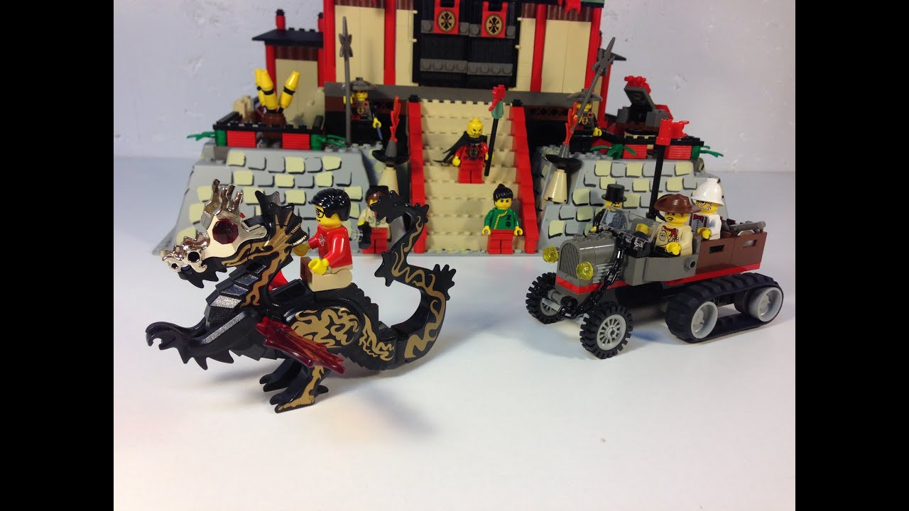 LEGO Adventurers Orient Expedition 7419 Dragon Fortress vintage set review