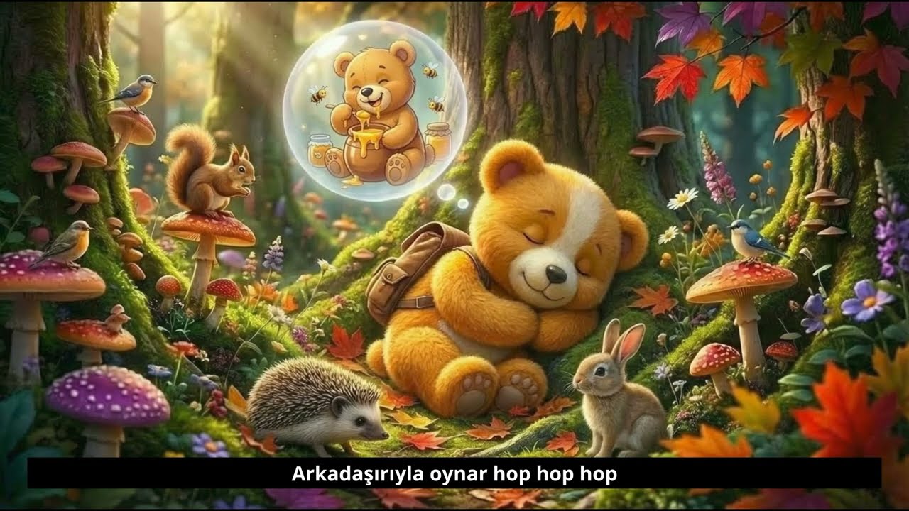 minik ayıcık ve ninni ayıcık eğlenceli ve eğitici çocuk şarkıları karışık