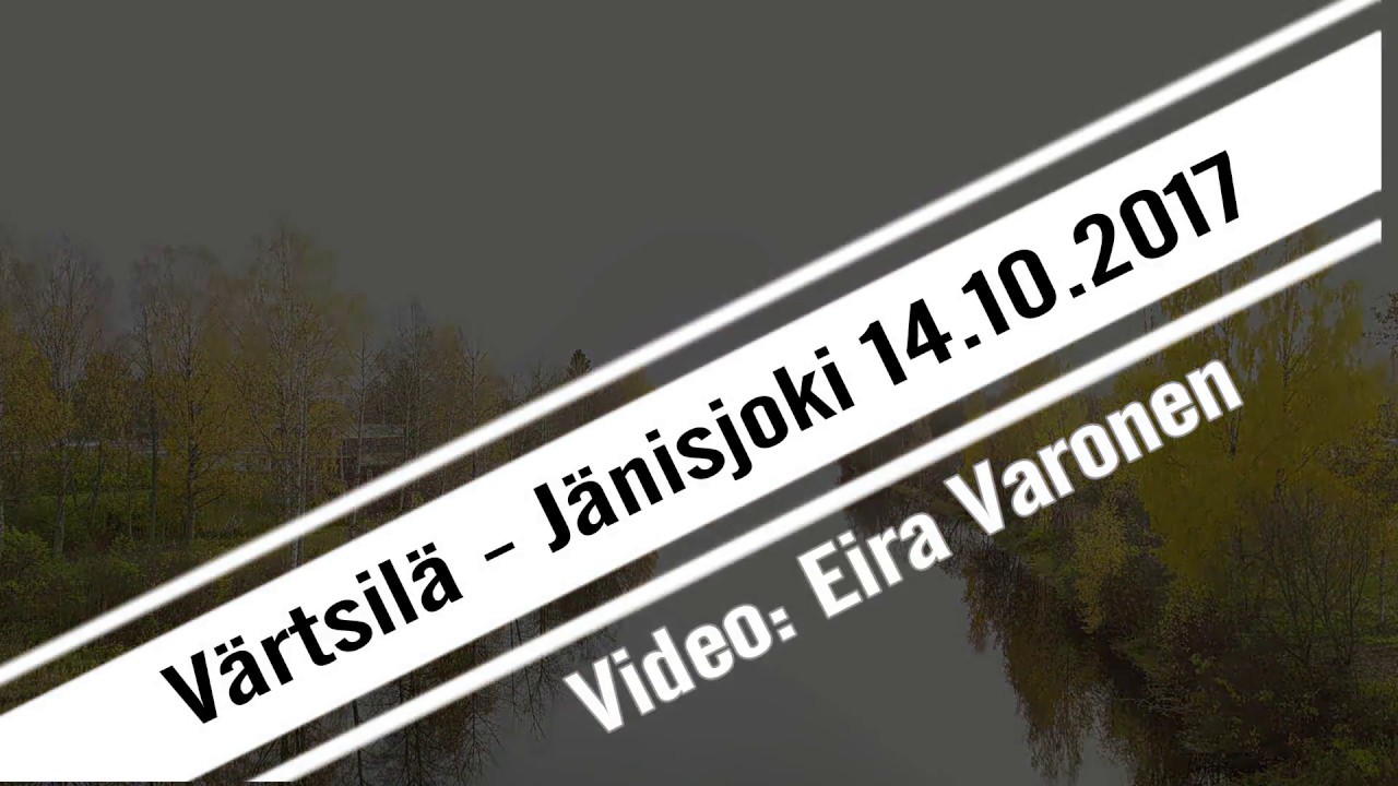 Värtsilä by Mavic Pro - Jänisjoki 14.10.2017