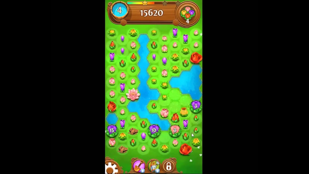 Blossom Blast Saga Level 270 - NO BOOSTERS