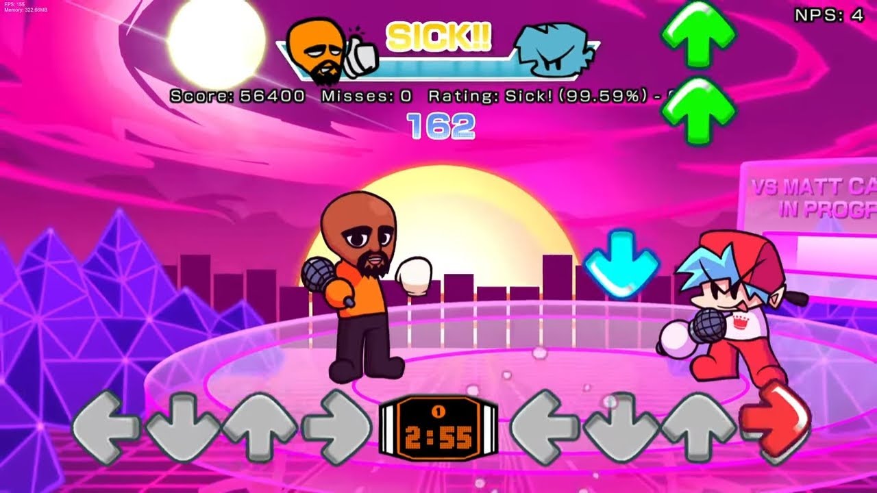 FNF vs MATT v3 UPDATE - Been Patient (FC) (Official Wii Funkin v3 update)