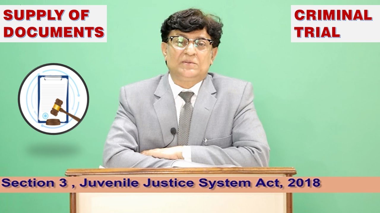 Supply of Documents in Criminal Trial