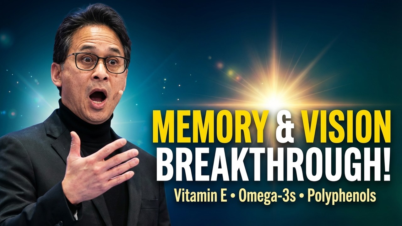Vitamin E, Omega-3s, and Polyphenols: The Vision and Memory Breakthrough