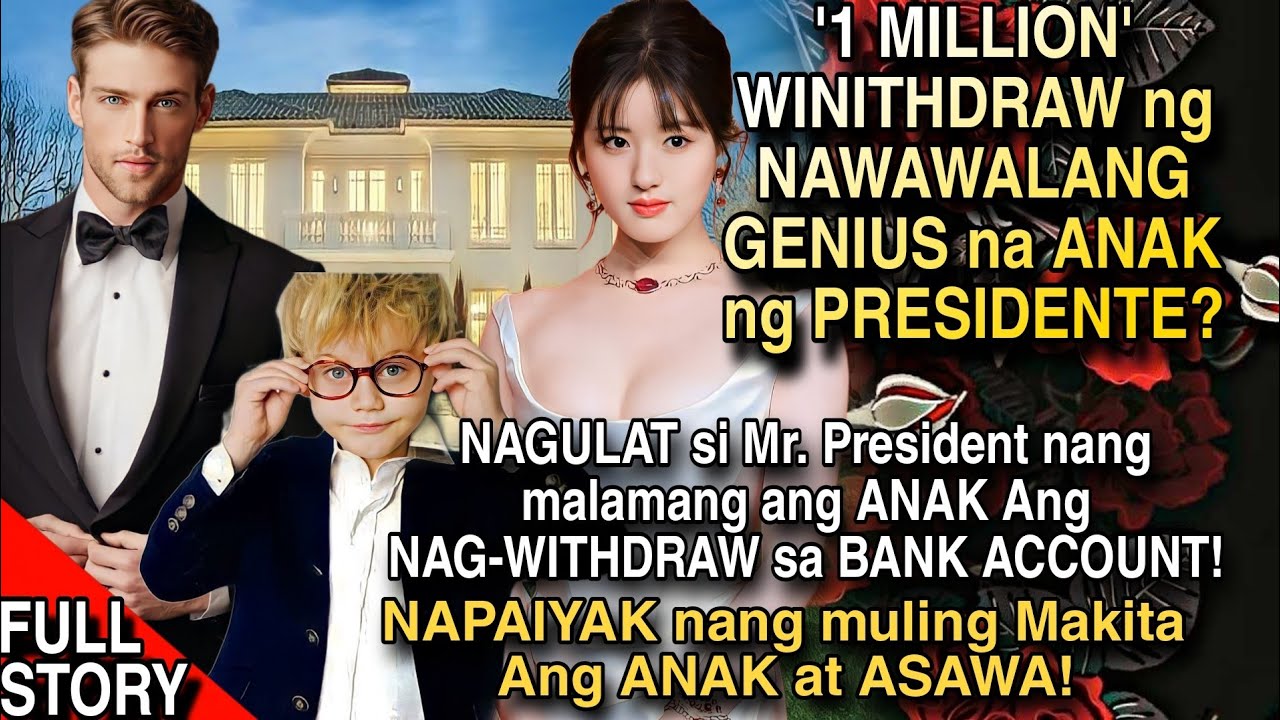 1MILLION WINITHDRAW NG NAWAWALANG ANAK NG PRESIDENTE? NAPAIYAK NANG MULING MAKITA ANG ANAK AT ASAWA!
