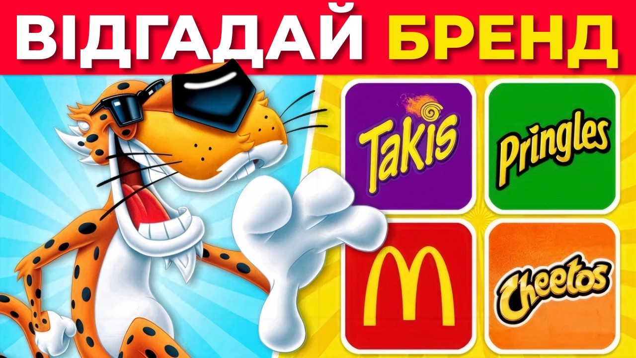 Вгадай Бренд за Персонажем - Маскот! 🎯👀🏆 | Українська Вікторина 🇺🇦