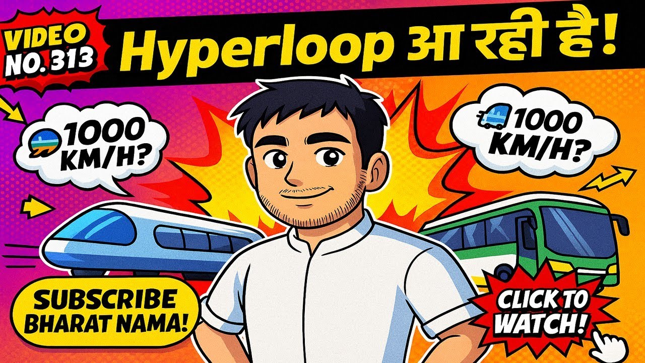 भारत में आ रही Hyperloop, Pod Taxi और Electric Bus! सफर होगा उड़ता हुआ 🌍 #HyperIndia #FutureTransit