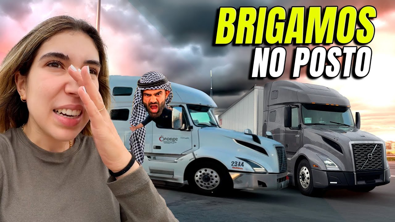 BRIGAMOS COM MOTORISTA IRRESPONSÁVEL NO POSTO DE COMBUSTÍVEL