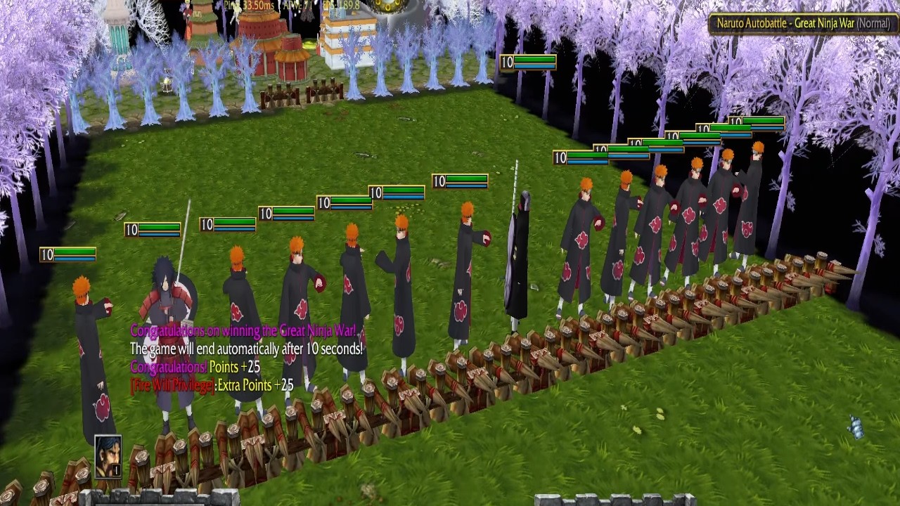 🟦Trying out to mass PEINS on Great Ninja War mode - normal mode [Naruto Autobattle]