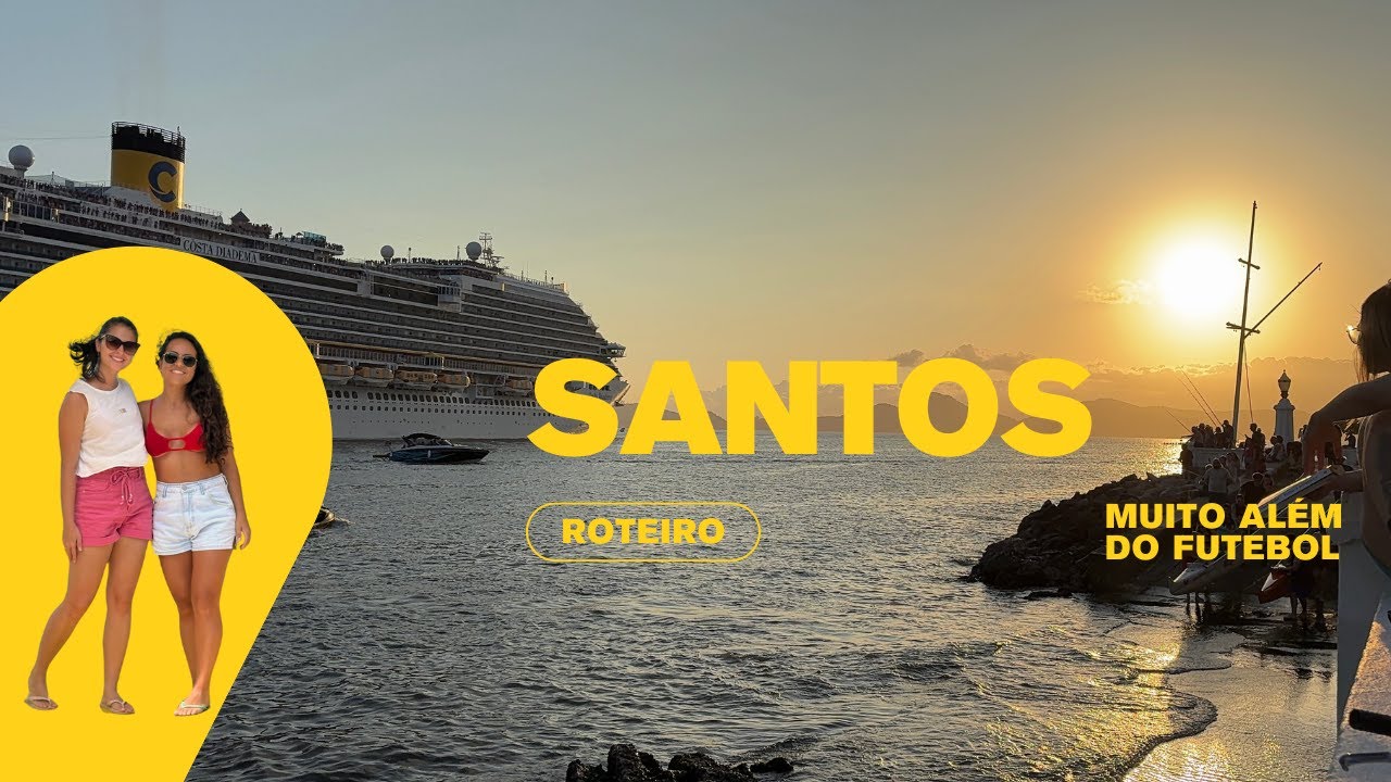 ROTEIRO ECON&Ocirc;MICO para um dia em SANTOS