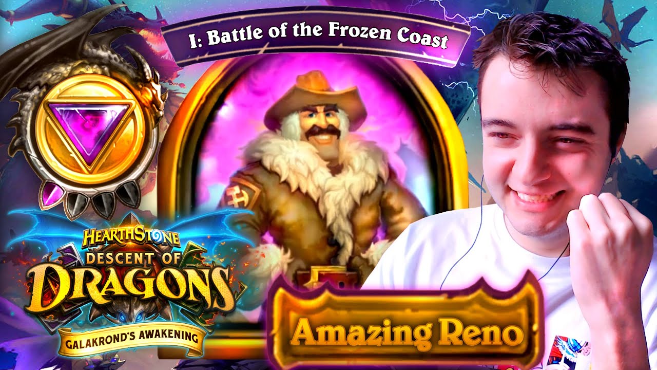 The Amazing Reno | Galakrond's Awakening - League of Evil