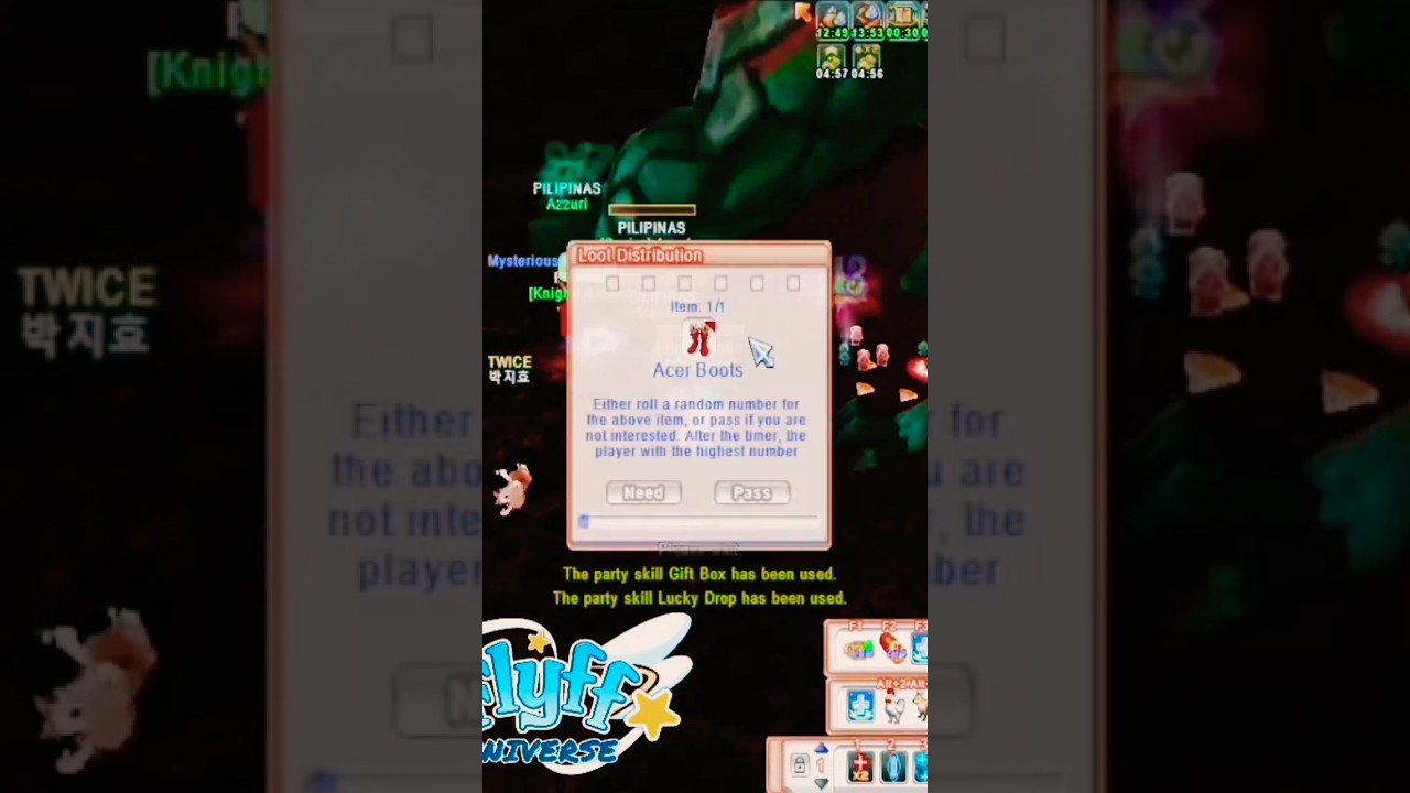 WHEN YOU ALWAYS FEEL UNLUCKY IN DUNGEON FARMING IN Flyff Universe #shorts #short #flyffuniverse