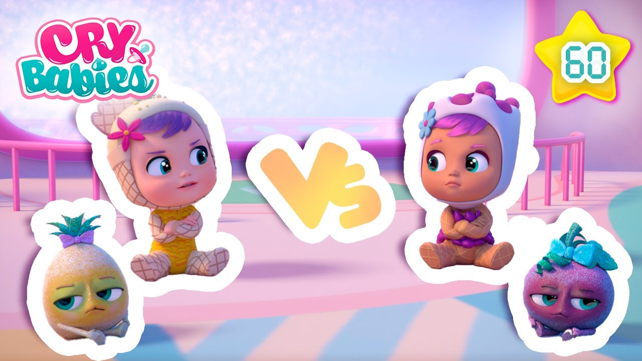 日本語：Cry Babies：友達のアイス工場バトル！どっちが勝つ？🍦  CRY BABIES 👶 | kitoons 日本語