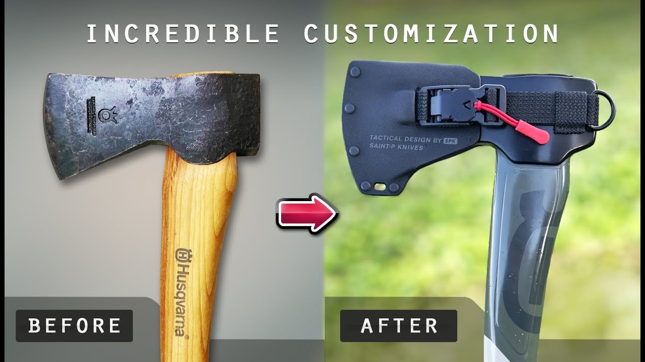 Incredible customization of the husqvarna forest axe