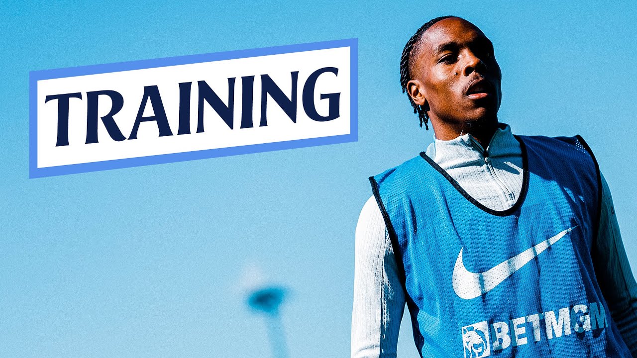 Shooting practice behind the scenes inside Tottenham Hotspur training!