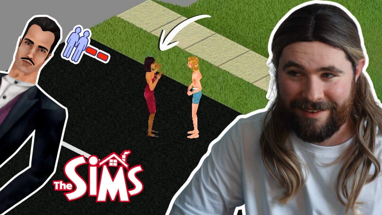 I Tried to RUIN the Goth's Marriage in Sims 1