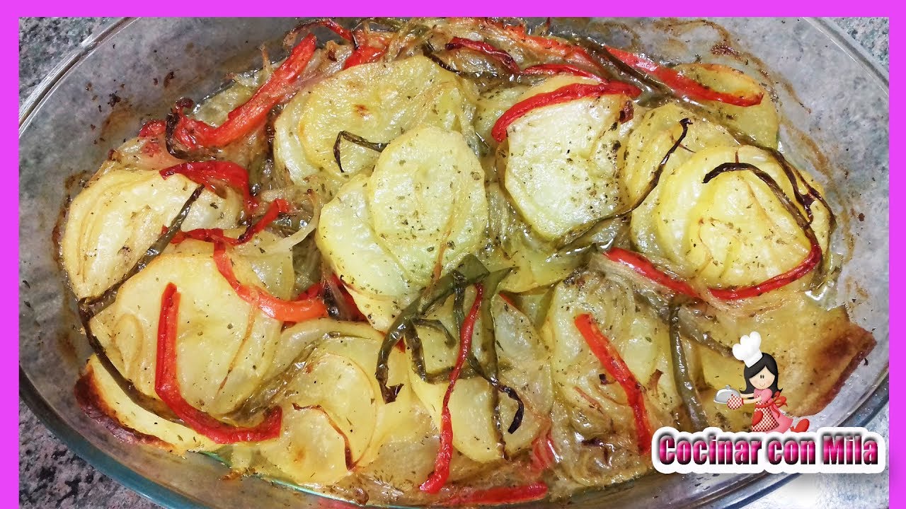 Patatas al horno o patatas a lo pobre