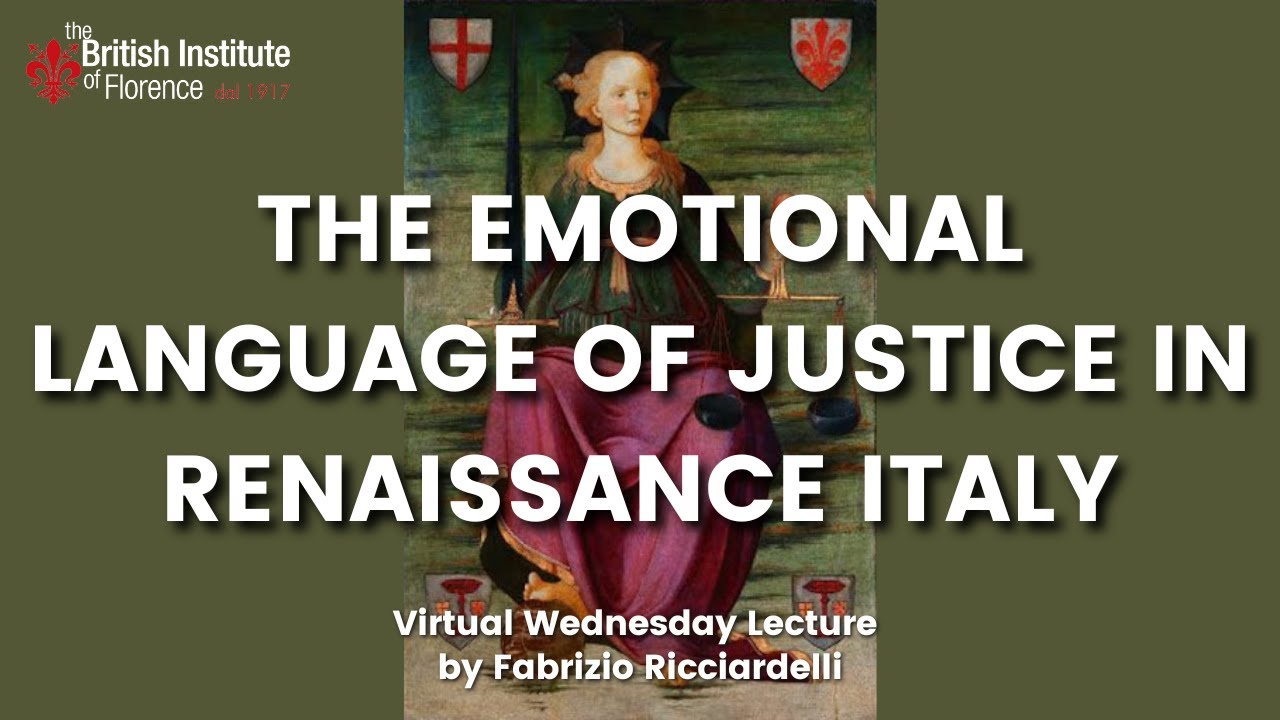 The Emotional Language of Justice in Renaissance Italy