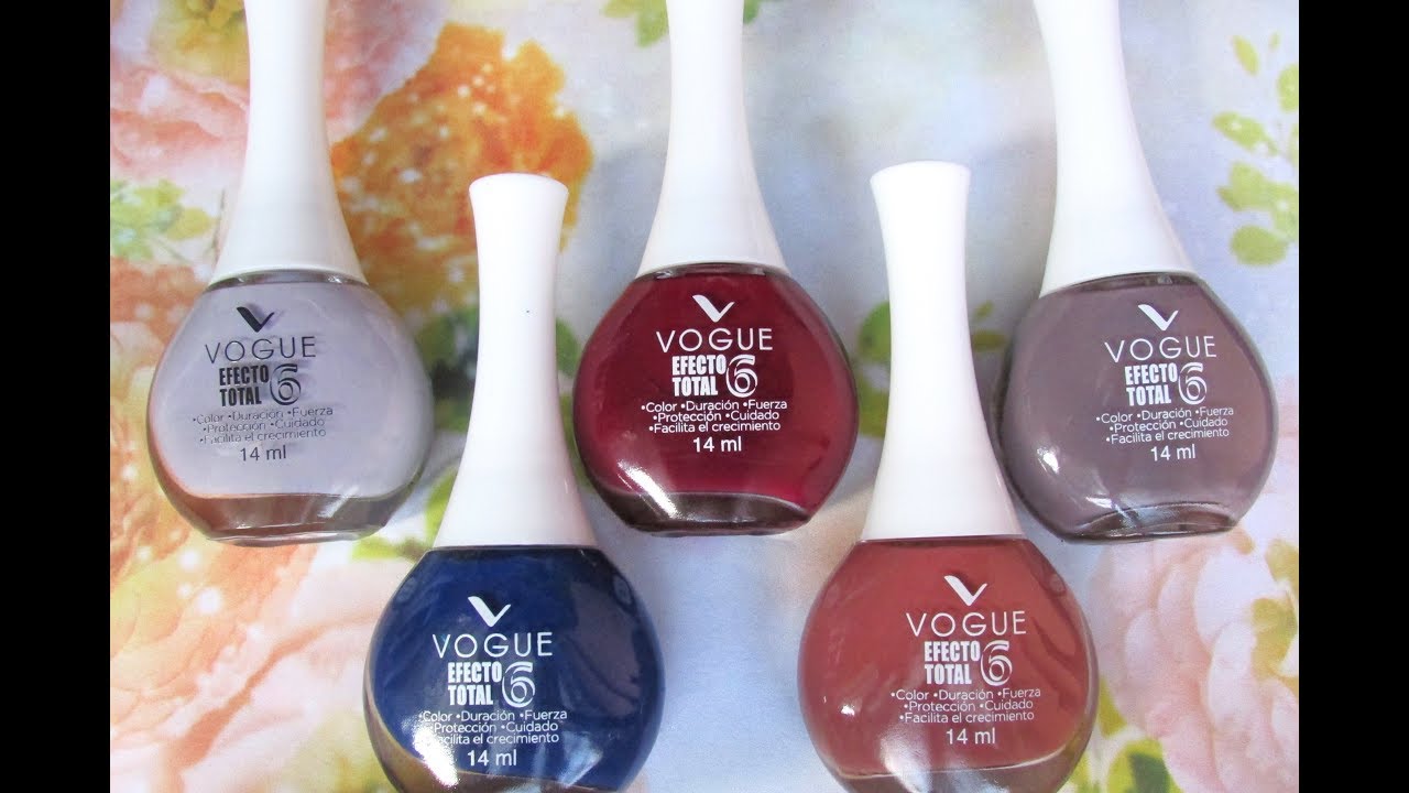 Reseña Esmaltes Efecto Total 6 de Vogue// Mi experiencia #SoyVogueraCo