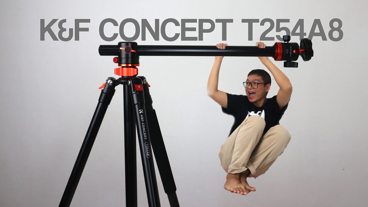 📸 Tripod Flat Lay Terbaik di Tahun 2023 Review K&F Concept T254A8 Upgrade dari Tipe SA254T1