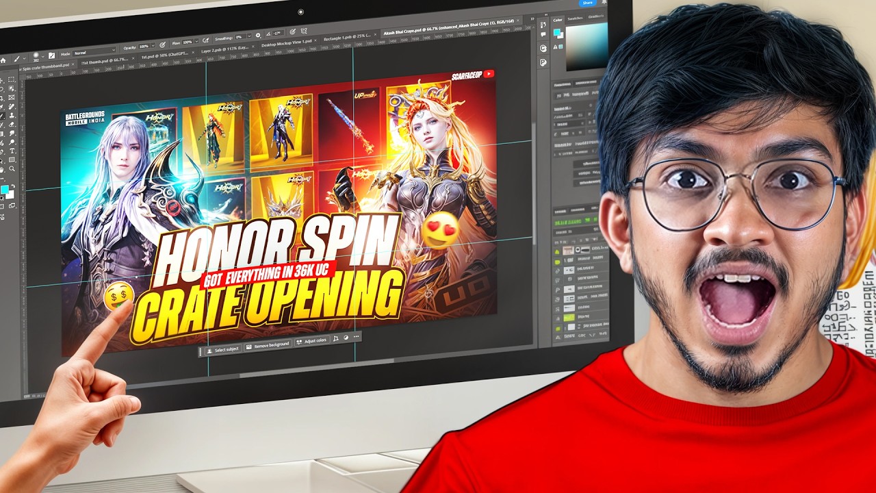 Make BGMI Thumbnails Like Pro