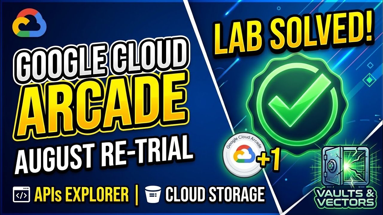 APIs Explorer: Cloud Storage |August re trial solution#GSP421 #qwiklabsarcade2026 #googlearcade2026 