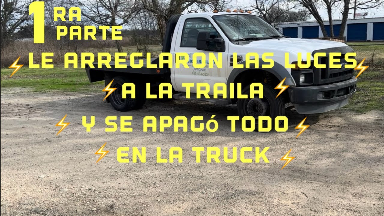 1ra parte⚡️Como checar un corto⚡️ya no prendió nada de luces⚡️no se mueve la palanca⚡️2010 ford f450