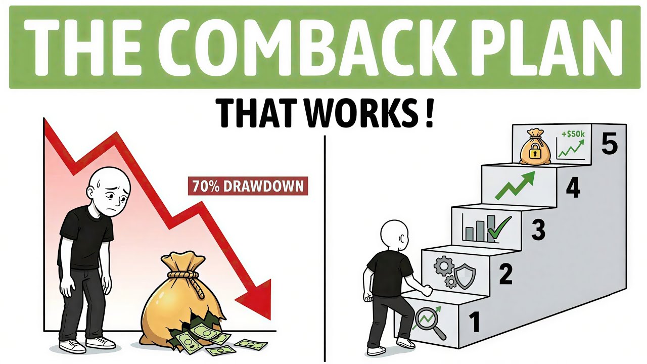 The 5-Step COMEBACK PLAN After 70% Drawdown 