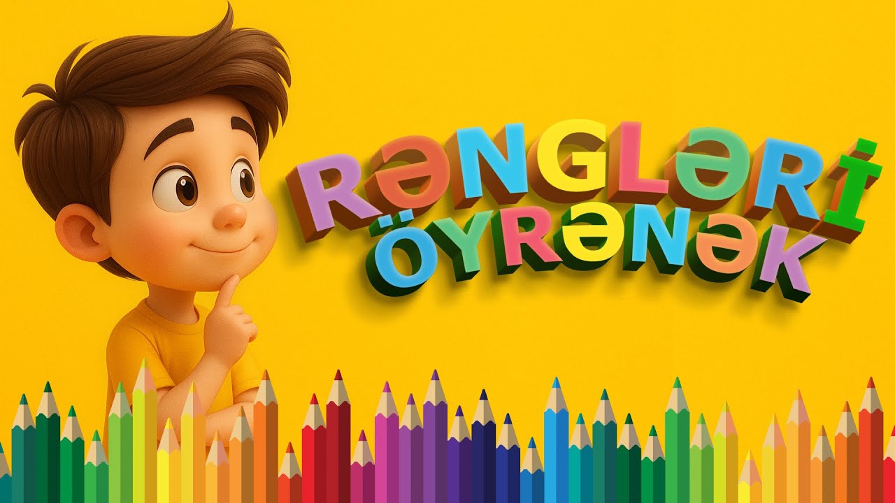 Uşaqlar üçün rənglər 🎨 |  Öyrədici video uşaqlar üçün  #uşaqkanalı #rənglər