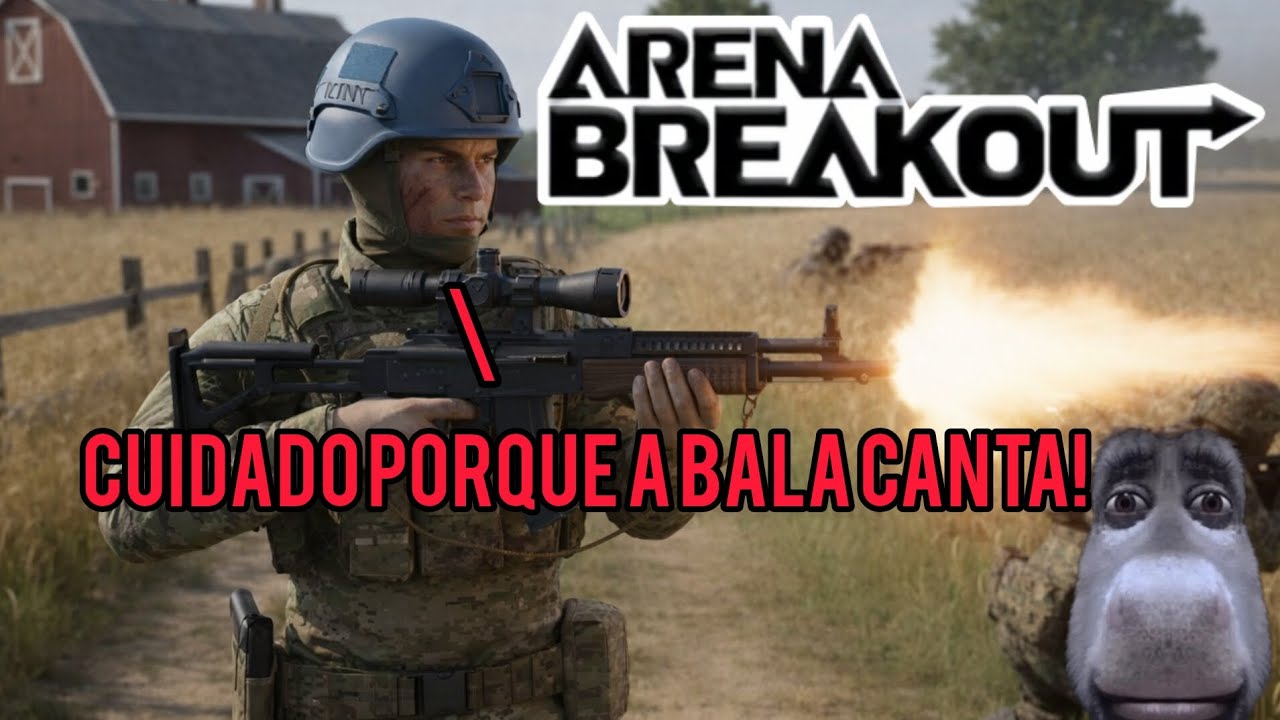 ARENA BLACKOUT EM CAOS TOTAL!-arena Breakout gameplay