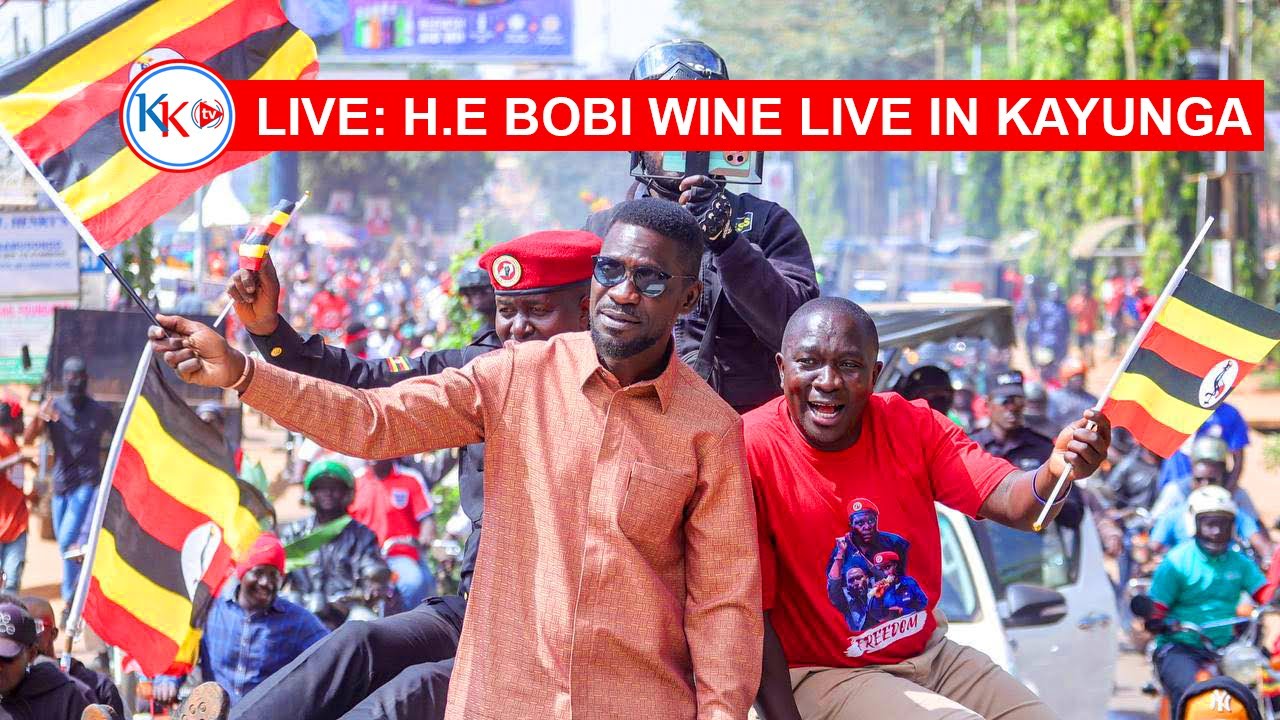 HAPPENING NOW: BOBI WINE HEADS TO KAYUNGA | LIVE