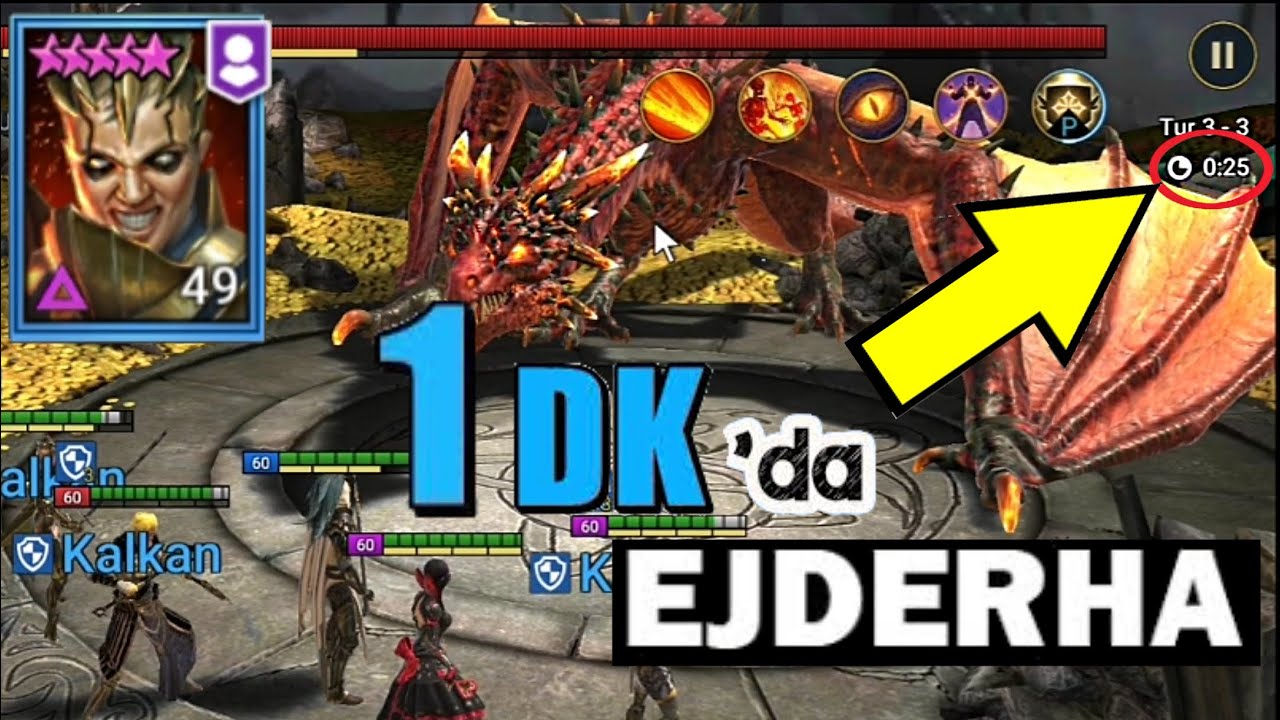 Muhalif İle 1 Dk'da EJDERHA 20 FARMLAMA TAKTİĞİ | RAID: Shadow Legends Türkçe