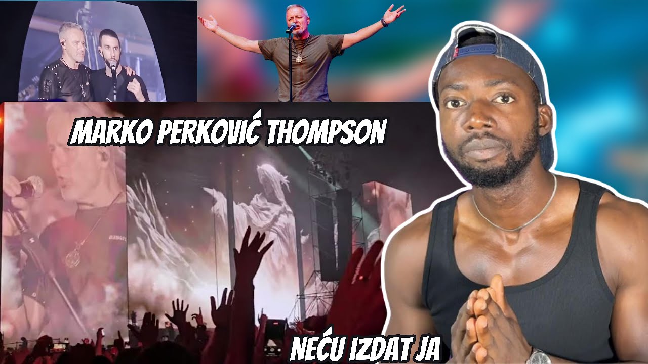 Marko Perković Thompson - Neću izdat ja ⎥ Zagreb Hipodrom REACTION