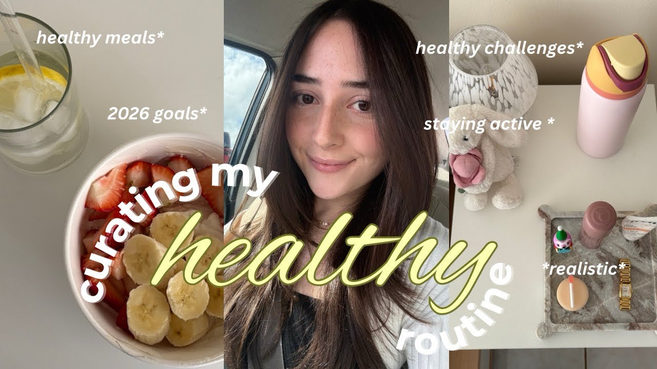 curating my healthy routine!🥗🍓🍌 | vero