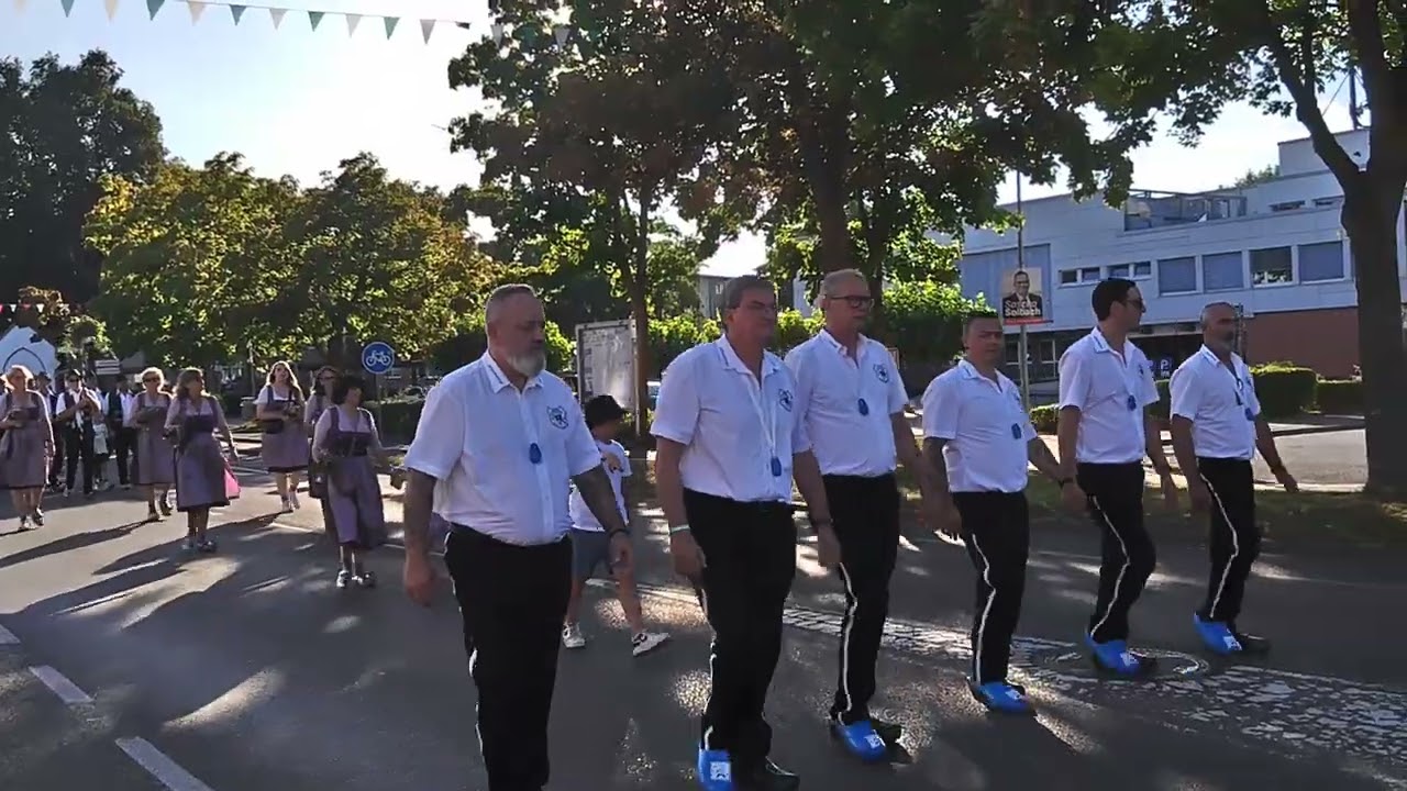 Schützenfest Morken Harff 2025, Der große Klompenzug