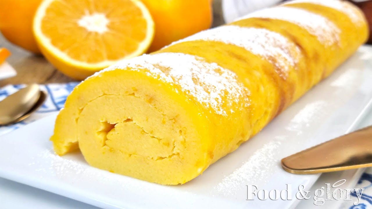 🍊🍊🇵🇹 ¡El Postre de Naranja Portugués Más Fácil y Rico! Torta de Laranja