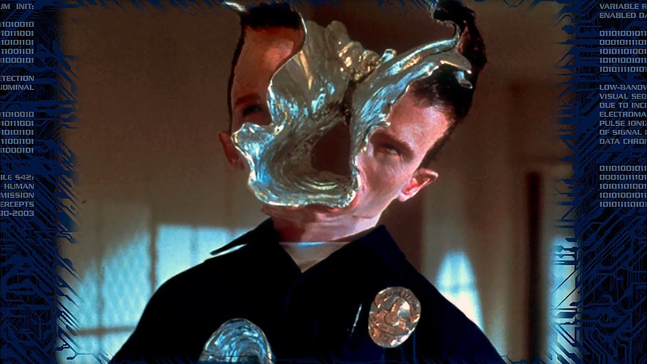 VIsual Effects T-1000 (Robert Patrick) 'Terminator 2' Behind The Scenes