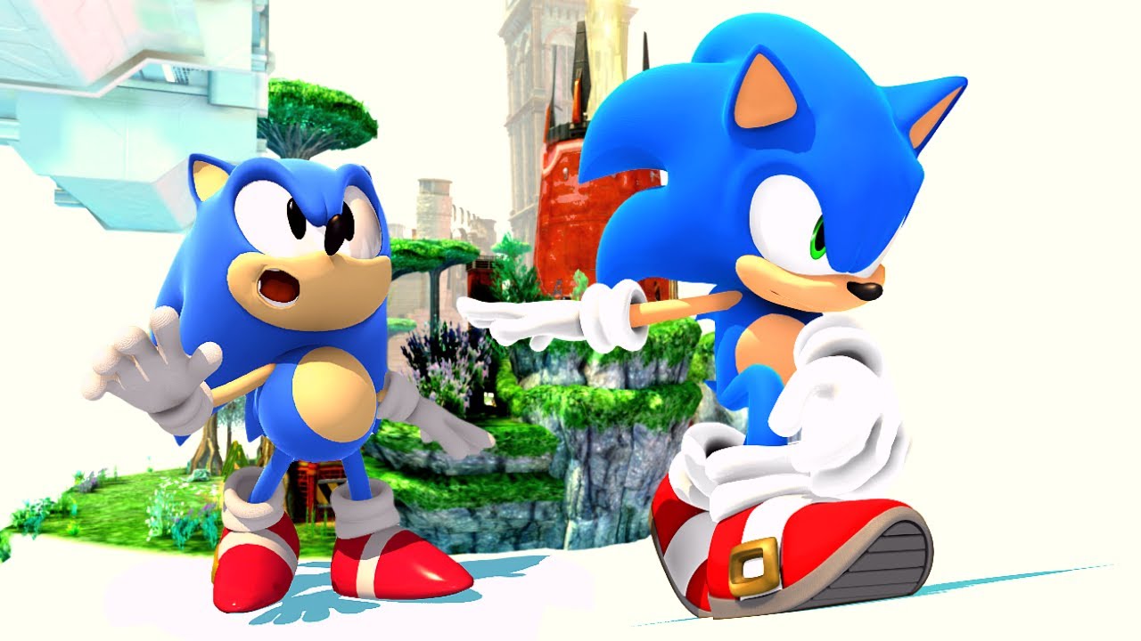 Sonic Generations: CGI Marza Models!
