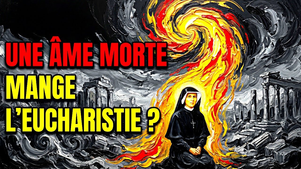 Sainte Faustine a vu ce qui arrive quand on reçoit l'Eucharistie avec une âme « morte »
