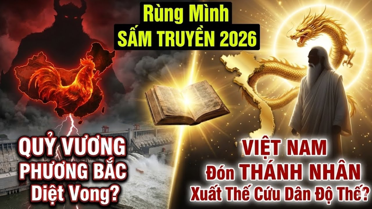 RÙNG MÌNH SẤM TRẠNG 2026: QUỶ VƯƠNG PHƯƠNG BẮC SỤP ĐỔ - VIỆT NAM ĐÓN THÁNH NHÂN CỨU ĐỘ CHÚNG SINH