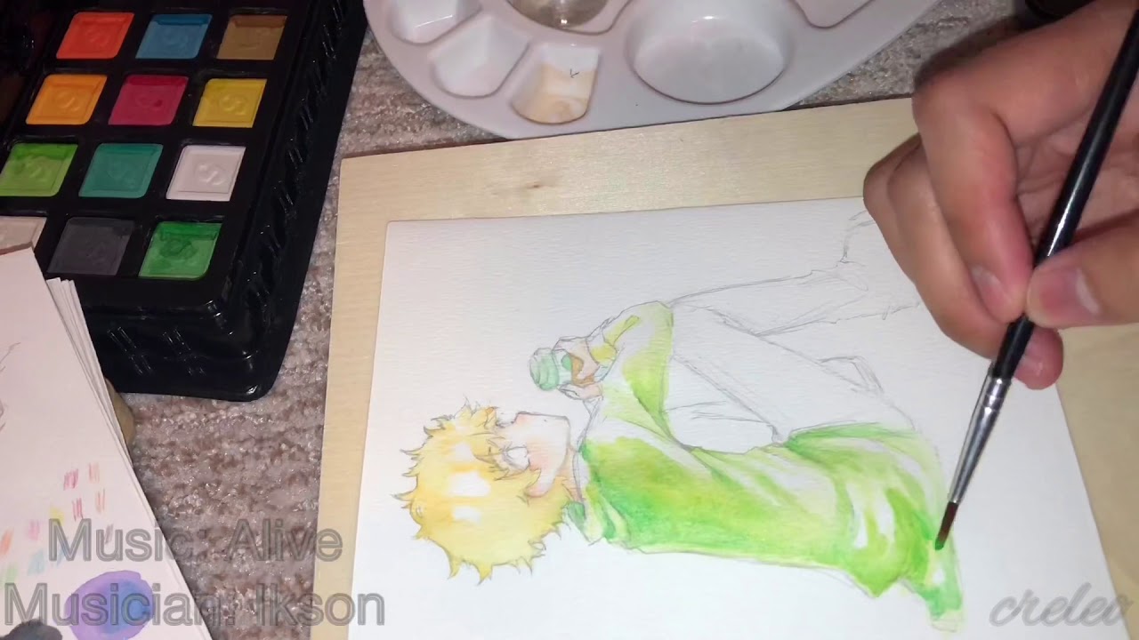 South Park – Watercolor Speedpaint [ Tweek Tweak ]